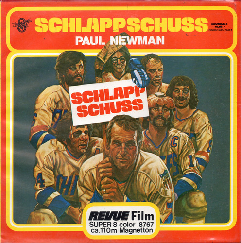 Schlappschuss - Paul Newman - Película Super 8