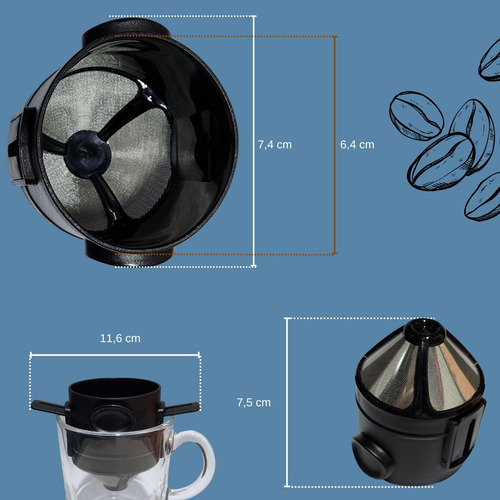 Kit De Molinillo De Café Premium De Acero Inoxidable For