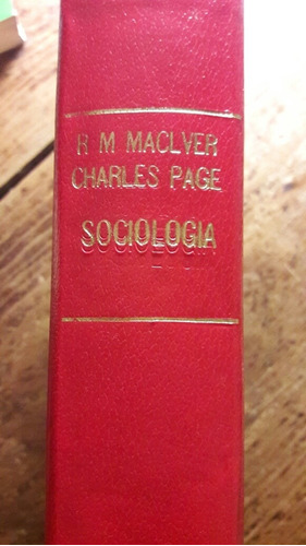 Sociologia Mac Yver Rm  Page Charles H L5