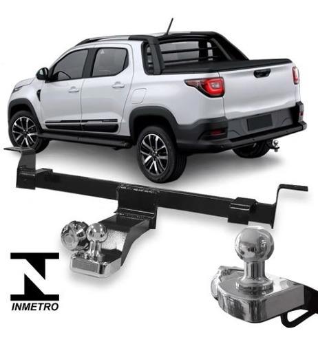 Engate Fiat Strada 2023 Engetran Rabicho Tração 400kg