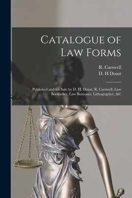 Libro Catalogue Of Law Forms [microform]: Published And F...
