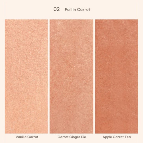 Peripera.- All Take Mood Cheek Palette Fall In Carrot