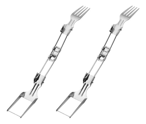 Cortador De Fruta De Acero Inoxidable, 2 Piezas, Tenedor Ple