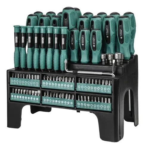 Set Herramientas 100 Piezas Bron By Gadnic Puntas Tubos