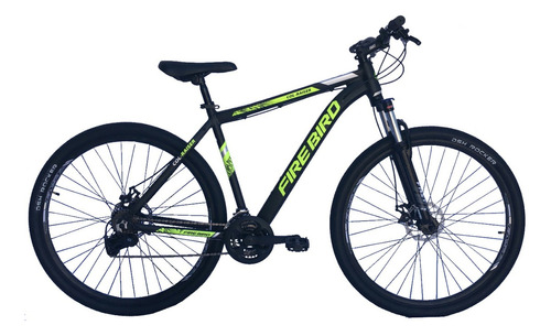 Bicicleta Mountain Mtb Firebird Rodado 29 21 Velocidades Color Col-raiser Negro/amarillo Tamaño Del Cuadro M