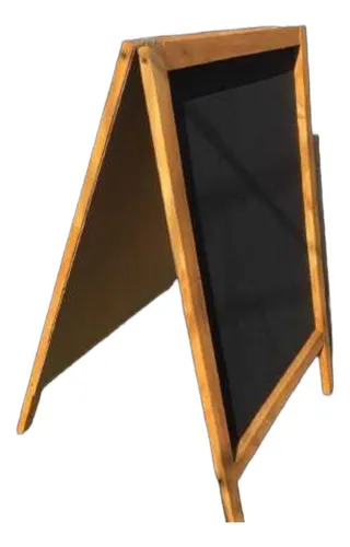 Pizarras Para Comercio Dobles De Madera