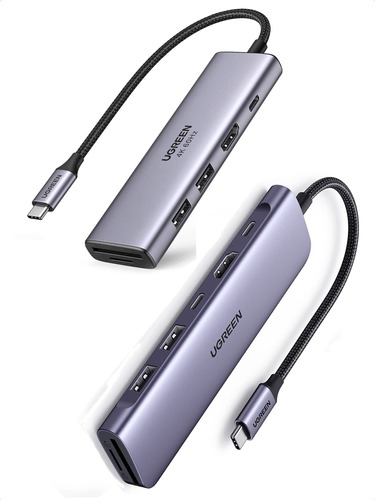 Ugreen Hub Usb Gbps Usb-c Puerto Dato Usb-a Hdmi Power