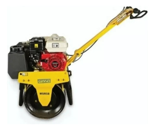 Vibrocompactador D/rodillo 185 Kg M/gasolina 5,5 Hp Genpar