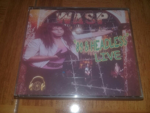 Wasp 89 & Headless Live 4 Cdr Bootleg 