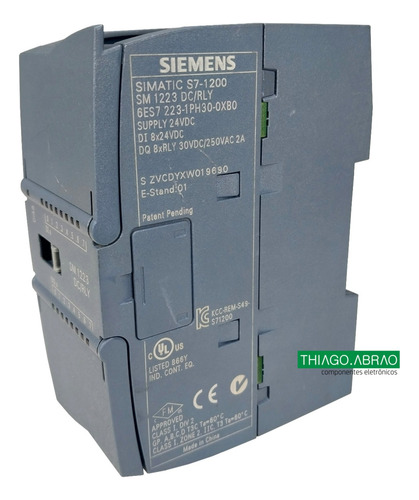 Módulo Siemens S7-1200 Sm1223 Dc/rly 6es7 223-1ph30-0xb0 (Usado)