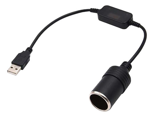 Adaptador Usb A Macho A Encendedor De 1,2 Metros
