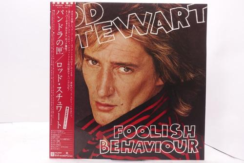 Vinilo Rod Stewart Foolish Behaviour 1980 1era Ed. Jap. Obi