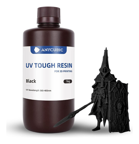 1 Kg Kilo Anycubic Tough Uv Resina Para Impresion 3d Nueva