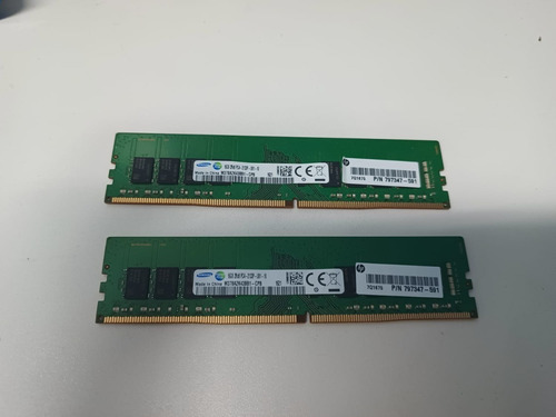 Imagem 1 de 1 de Memória Samsung 16gb Ddr4 2133 Mhz Otimo Preço