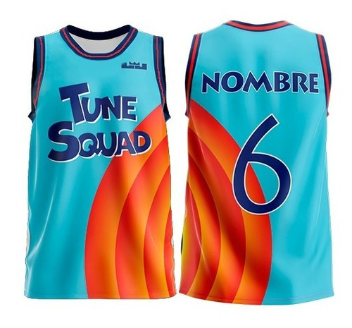 Playera Personalizada Tune Squad Space Jam 2 2021