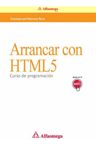 Libro Ao Arrancar Con Html5 - Curso De Programación