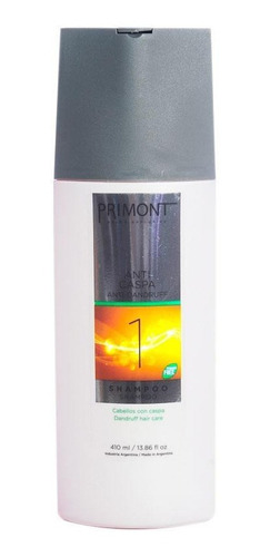 Shampoo Para Cabellos Con Caspa X 410ml Primont 