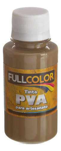 Tinta Frasco Fullcolor Pva 100 Ml Colors Cor Castanho