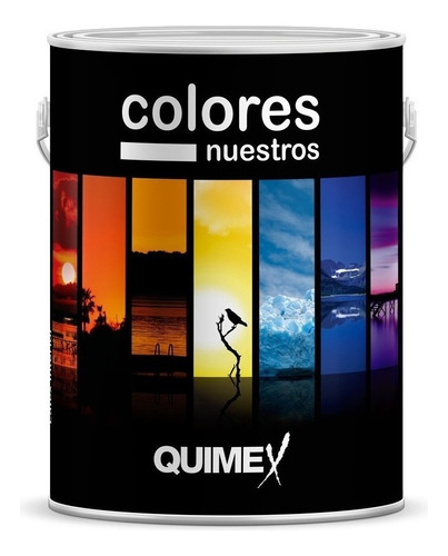 Pintura De Latex Acrilico Quimexur Látex Acrílico Interior Colores Nuestros Color Amarillo San Juan De 4l