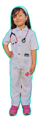 Disfraz Doctora ,enfermera Niños