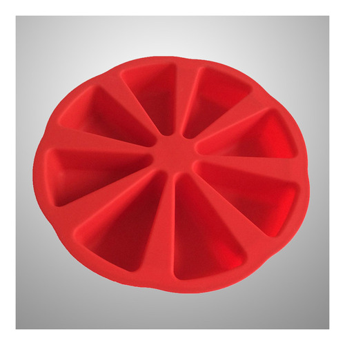 Molds: Pastel De Ocho Porciones Con Cavidad Triangular