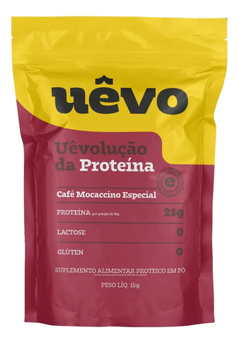 Proteína UÊVO em pó sabor Café mocaccino x 1kg