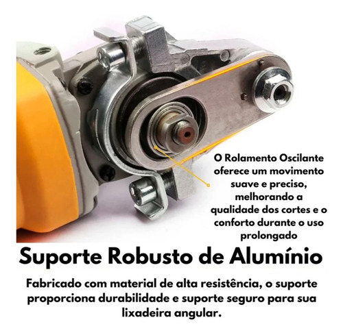 Adaptador Multifunção P/ Lixadeira Cortar Lixar E Polimento