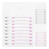 Comprar Tablero Soporte Para Pestañas Postizas Con Paleta De Visuali