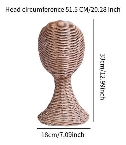 Soporte Para Sombreros Con Cabeza De Maniquí, Base Estable