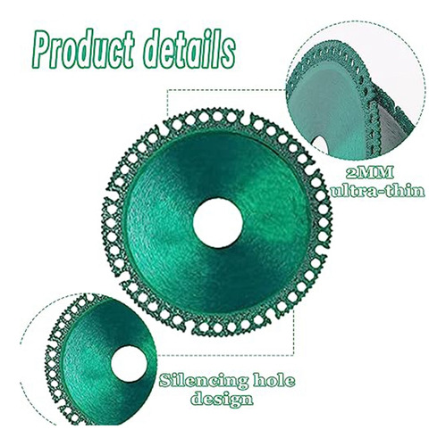 Paquete De 6 Discos Indestructibles Para Amoladora, Amolador