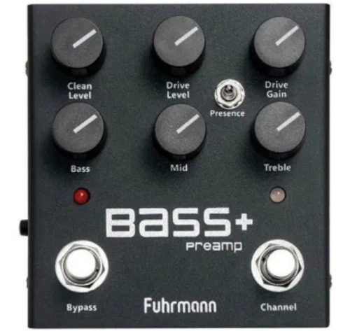 Pedal Fuhrmann P/ Baixo Bass Plus Pre Amp + Nf E Garantia