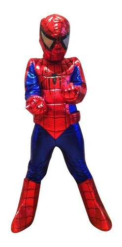 Disfraz Spiderman O Hombre Araña Niño Talla 10 Y 12 Mod. 1