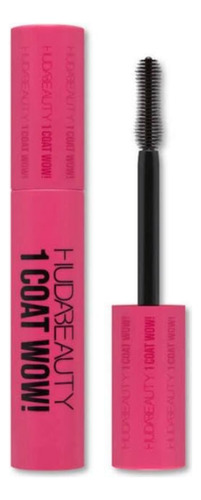 Máscara De Pestañas H.u.d.a 1 Coat Wow, Voluminizadora Y Ala