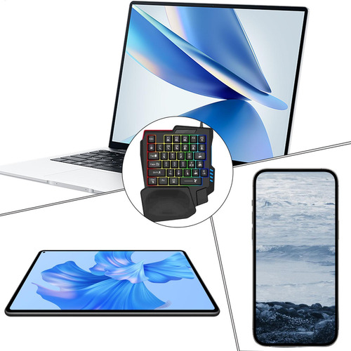 Teclado De Juego Teclado De Juego Teclado Ergonómico Con Sen