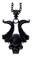 Comprar Dije Calavera Demonio Lucifer Baphomet Acero Inoxidable C