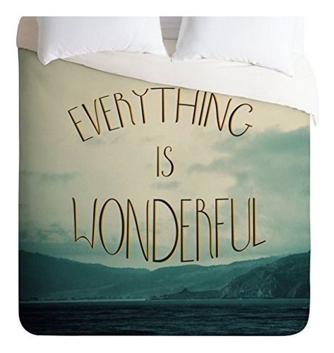 Deny Designs Chelsea Victoria Everything Is Wonderful Funda