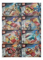 Comprar Super Heroes Assemble Bloques Para Armar X8 Sets Mg593 351pz Cantidad De Piezas 351