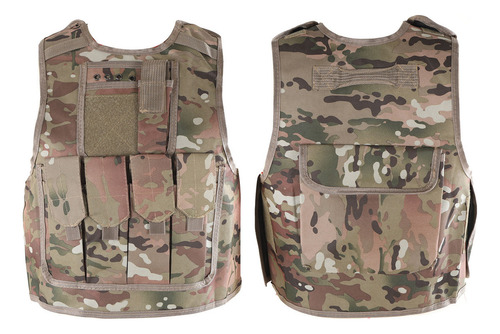 Colete Infantil De Camuflagem Ao Ar Livre, Proteção De Tiro
