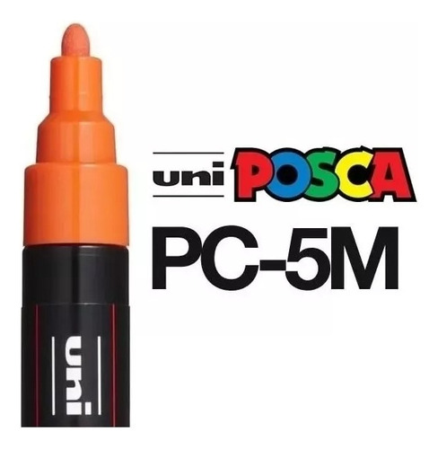 Marcador Uni Posca Pc 5m Pintura Acrílica X 1 Lb