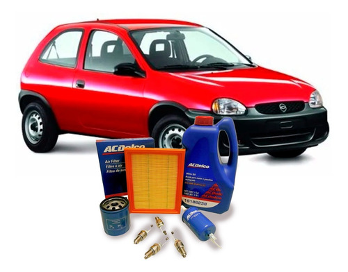 Kit Afinacion 20w50 Sl Multigrado Chevy 96-12 Bujia Cobre