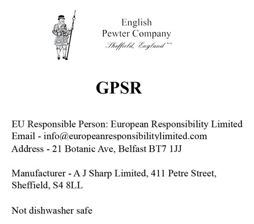 Posavasos Para Botellas De Vino De Peltre De English Pewter