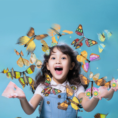 40 Piezas De Regalos De Plástico Con Forma De Mariposa Para