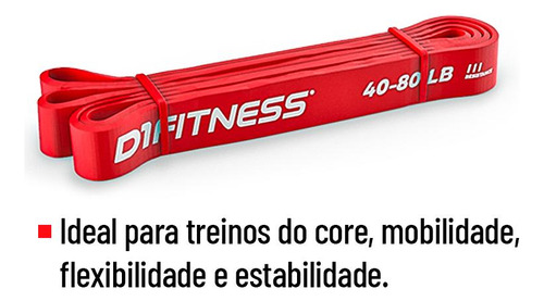 Super Band 3.0cm Elástico Extensor Intensidade Média