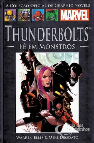 Graphic Novel 57 Thunderbolts: Fé Em Monstros