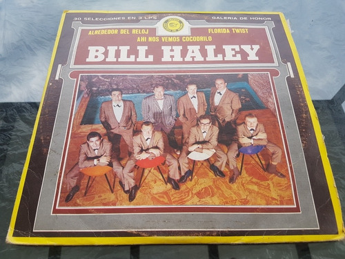 Disco Lp Bill Haley 30 Selecciones En 3 Lps