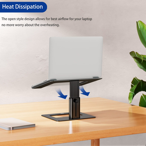 Soporte De Aluminio Para Laptop, Ergonómico, Ajustable,