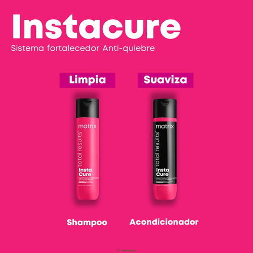 Imagen 4 de 5 de Shampoo Matrix Instacure Total Results X300ml