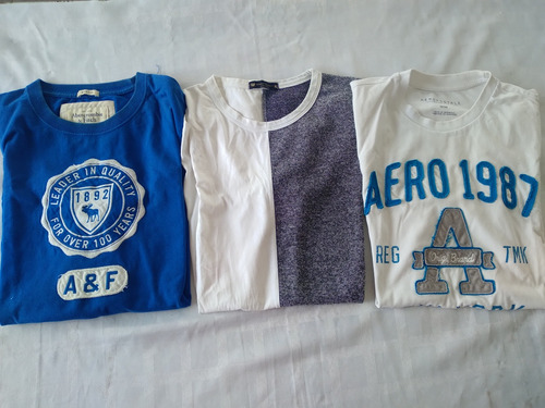 Lote De 3 Remeras Hombre 