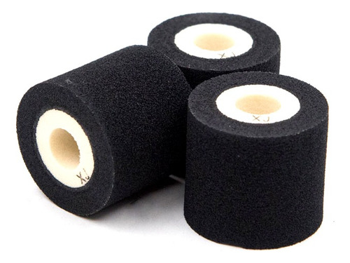 Rodillos Tinta Hot Roll Fechadora Codificadora 32mm X12 Unid Negro