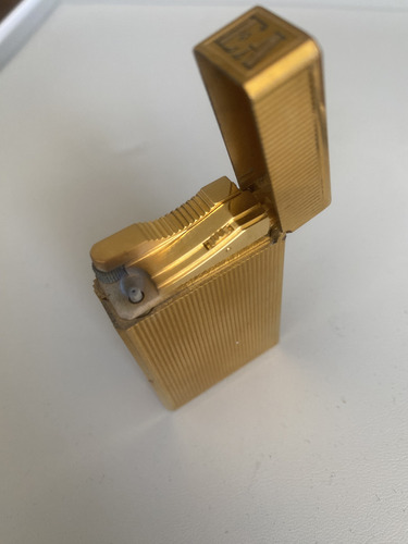 Encendedor St Dupont Plaque Oro (Usado)